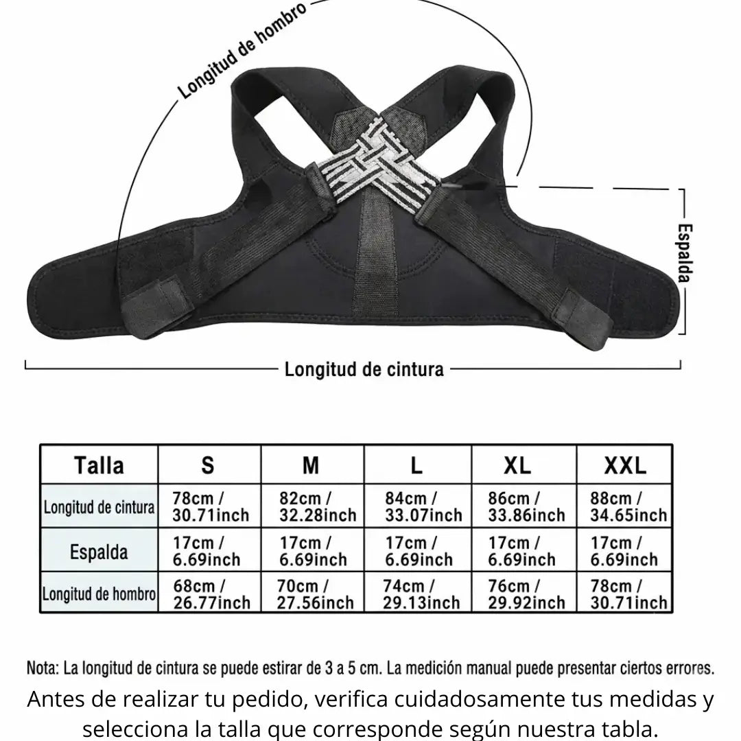 Faja de Soporte Lumbar Ajustable