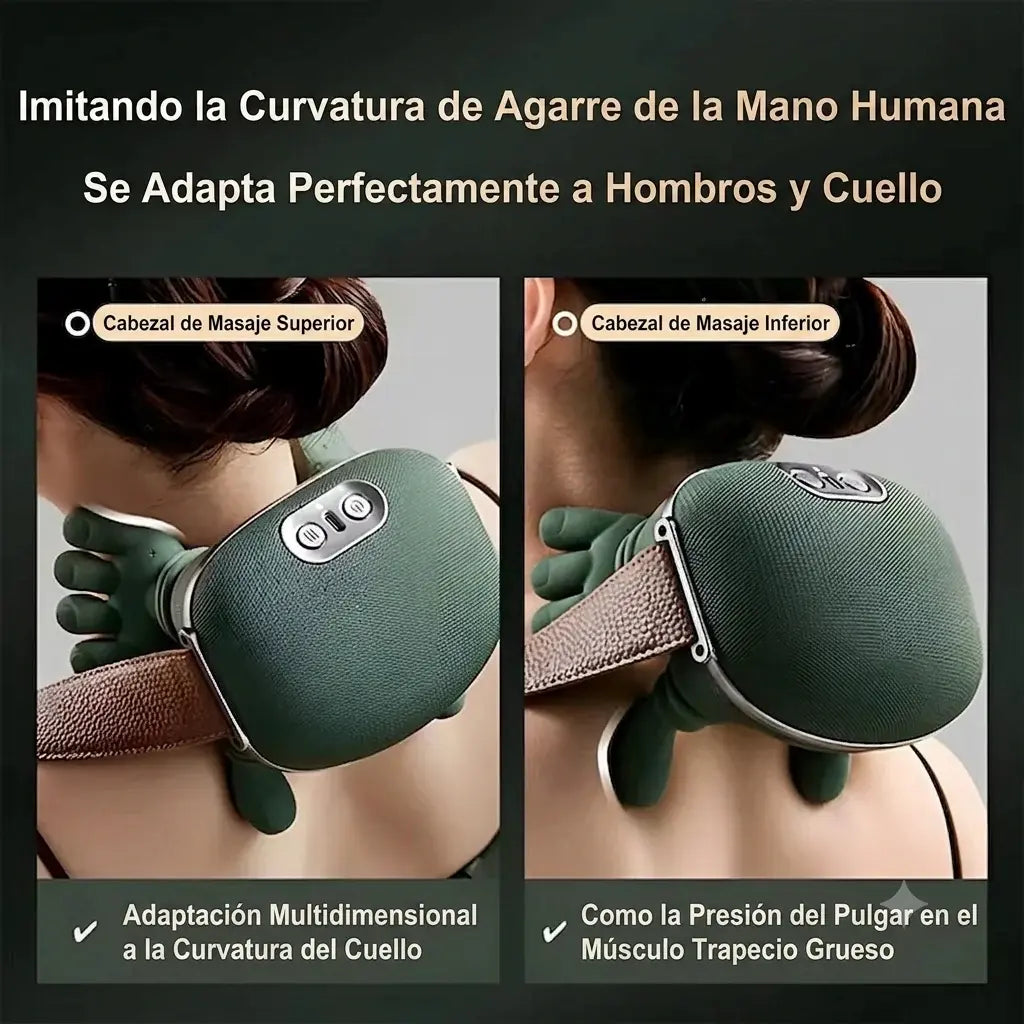 Masajeador Cervical 4D Portátil