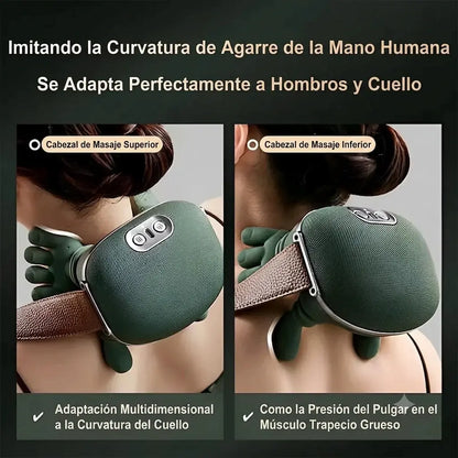 Masajeador Cervical 4D Portátil