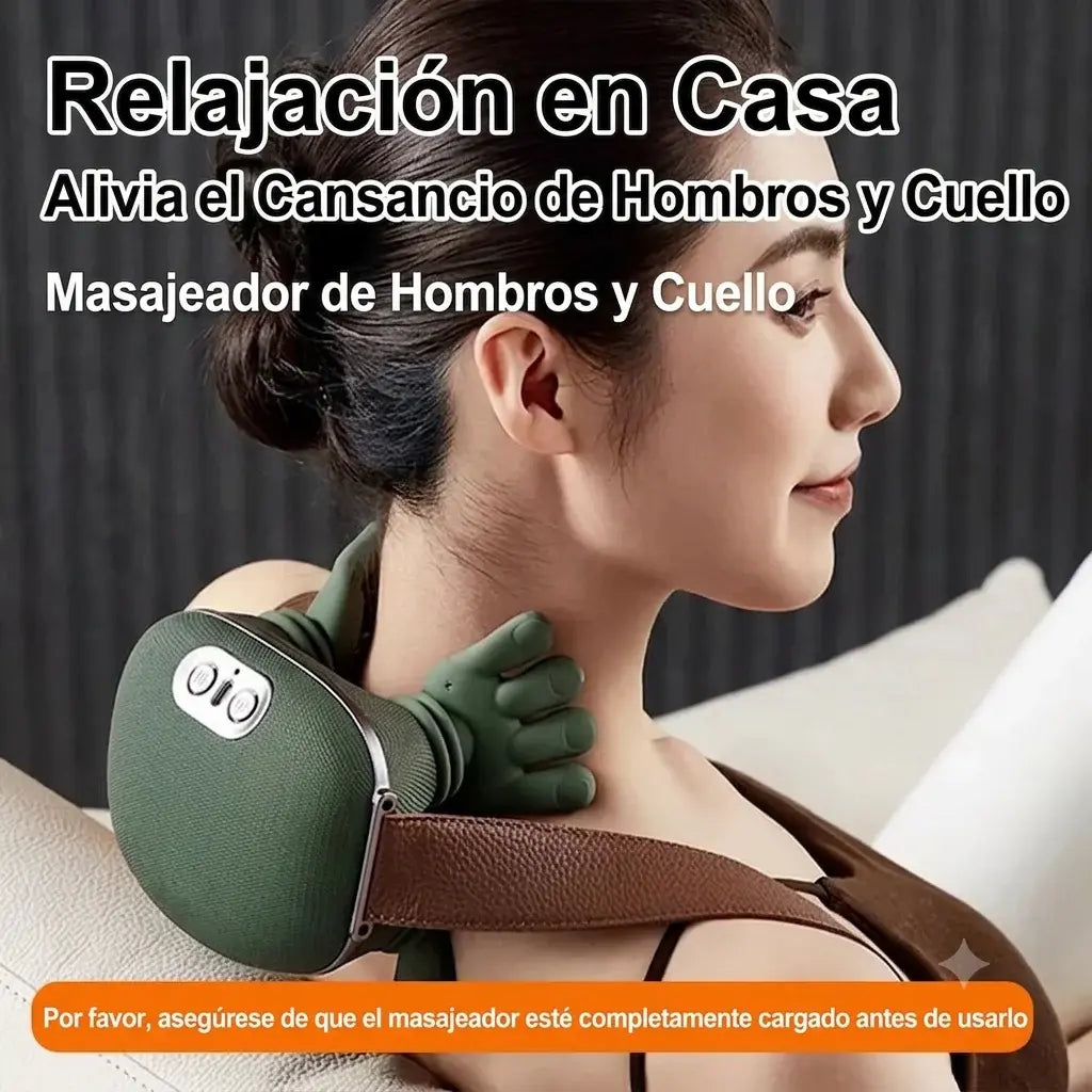 Masajeador Cervical 4D Portátil