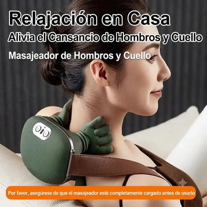 Masajeador Cervical 4D Portátil