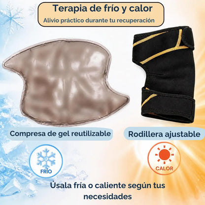 Rodillera con Terapia de Frío❄/Calor🔥