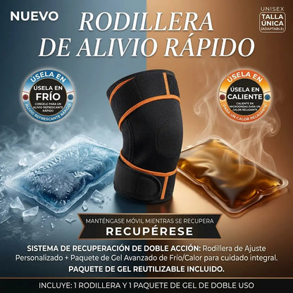Rodillera con Terapia de Frío❄/Calor🔥