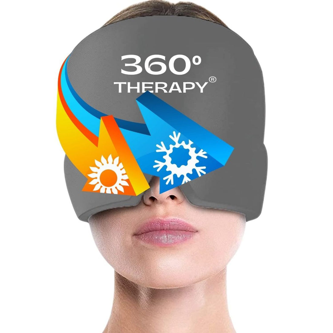Gorro antimigraña de compresión fría y calor 360° Boxzy