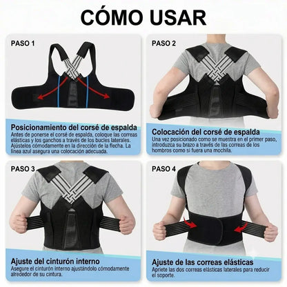 Faja de Soporte Lumbar Ajustable